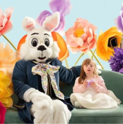 Hop to It! A Beloved Tradition Returns - Dadeland Mall Caring Bunny