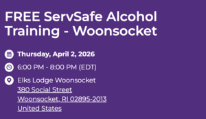 RIHA to Host FREE ServSafe® Alcohol Certification Class on April 2