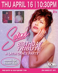 Selena Birthday Tribute: Latin Dance Party