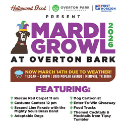 Mardi Growl 2026 presented by Hollywood Feed, Overton Park Conservancy and First Horizon Foundation