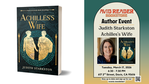 Author Reading, Conversation & Food, Achilles's Wife: a Novel of Greek Myth Retelling, 3/17 6:30pm