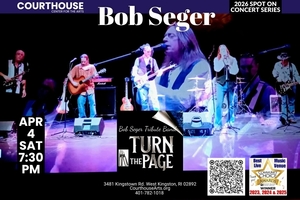 BOB SEGER – Turn The Page 4/4/26 SAT 7:30PM