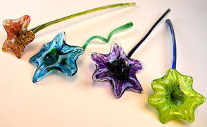 Glass Flowers Workshop (Solid Sculpting)