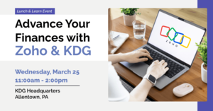 Advance Your Finances with Zoho & KDG