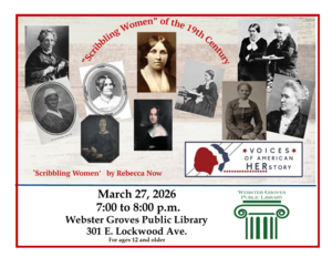 Scribbling Women - A HERstory Event Presented by Rebecca Now