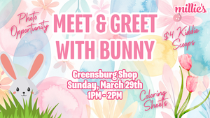 Free Bunny Meet & Greet at Millie's Greensburg