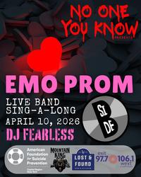 Emo Prom Live Band Sing-a-Long with Side B & DJ Fearless
