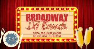 Broadway DJ Brunch at 1741 Pub & Grill