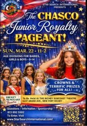 Chasco Junior Royalty Pageant Returns to Richey Suncoast Theatre with "Spirit of America" Theme