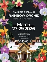 Amazing Thailand Rainbow Orchid International Festival