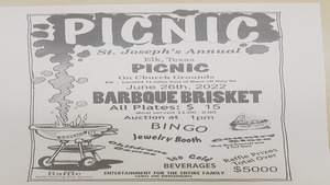 St Josephs Church of Elk Annual Picnic