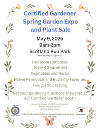 Certified Gardener Spring Garden Expo and Plant Sale