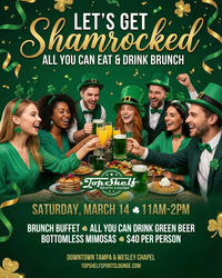 St. Patrick's Day Bottomless Brunch in Downtown Tampa