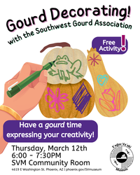 Gourd Decorating Craft Night