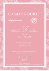 Cash & Rocket Fundraising Evening Benefiting Style Saves & Sumbandila — Saturday, April 25