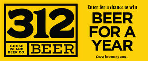 Goose Island: 312 Day Beer for a YEAR Contest + $3 Beers & Free Chicago Eats at Goose Islan