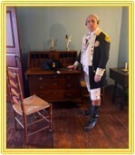 At the Abraham Staats House:The Drill Master of the American Revolution ~ General von Steuben!