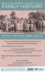 Digitize & Document Your Family History