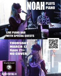 Noah Plays Piano at Proof Social Club