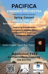 Pacifica Chamber Orchestra Spring Concert