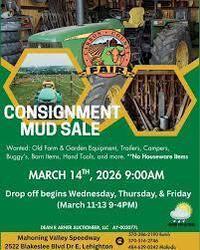 Consignment Mud Sale