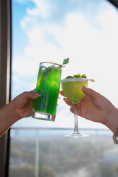Tenfold Rooftop’s Green Hour at Golden Hour