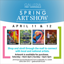 Spring Art Show at Galleria Fort Lauderdale