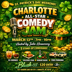 St. Patricks Day Wknd: Charlotte All-Star Comedy Jam