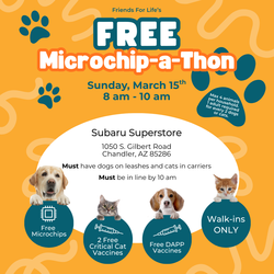 FREE microchip & vaccine event