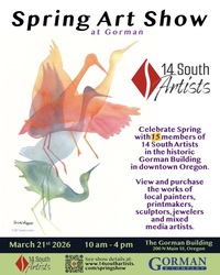 14 South Artists Spring Art Show March 21st 10-4