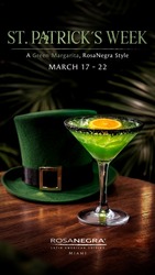 Celebrate St. Patrick’s Week at RosaNegra Miami