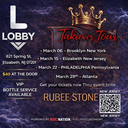 Rubee stone takeover tour