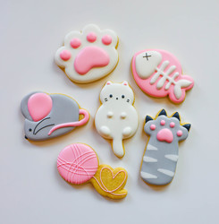 Cute Cats Cookie Decorating Class