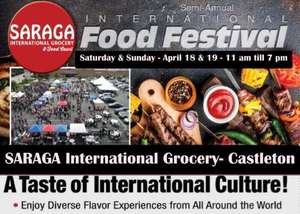 SARAGA International Food Festival Spring 2026