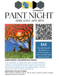 Paint Night at Karben4 Brewing