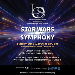 Loudoun Symphony Presents Star Wars at the Symphony