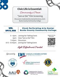 Civic Life is Essential: Community is Power