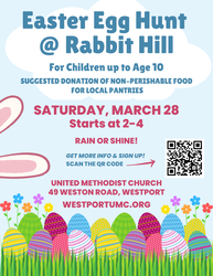 2026 Annual Easter Egg Hunt - United Methodist Church, Westport & Weston
