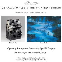 Ceramic Walls & The Painted Terrain Works by Susan Danko and Mary Fischer