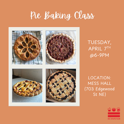 Pie Baking Class!