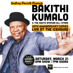 Godfrey Daniels Presents: Bakithi Kumalo & The South African All-Stars – 50th Anniversary Series Liv