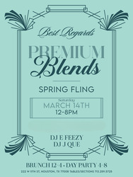 BEST REGARDS SATURDAY: Premium Blends Brunch & Day Party