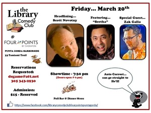 The Library Comedy Club Show