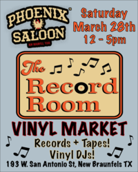 The Room Room  vinyl market at Phoenix Saloon
