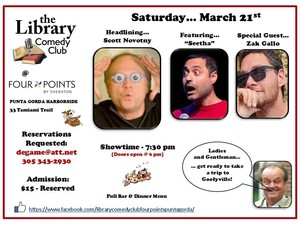 The Library Comedy Club Show