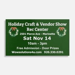 Rec Center Holiday Craft & Vendor Show
