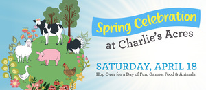 Celebrate spring with a family-friendly event with the rescued animals who call our sanctuary home!