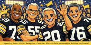 Steel City Draft Night Watch Party with Black & Gold Legends of the Game