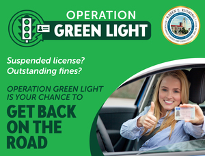 Operation Green Light: Driver’s License Reinstatement Event