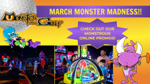 Monster Madness at Monster Mini Golf